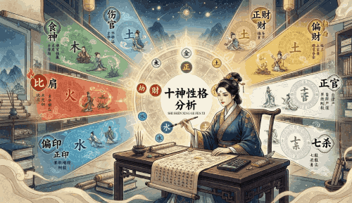八字中的“十神”解读：你的性格密码，其实都写在命盘里